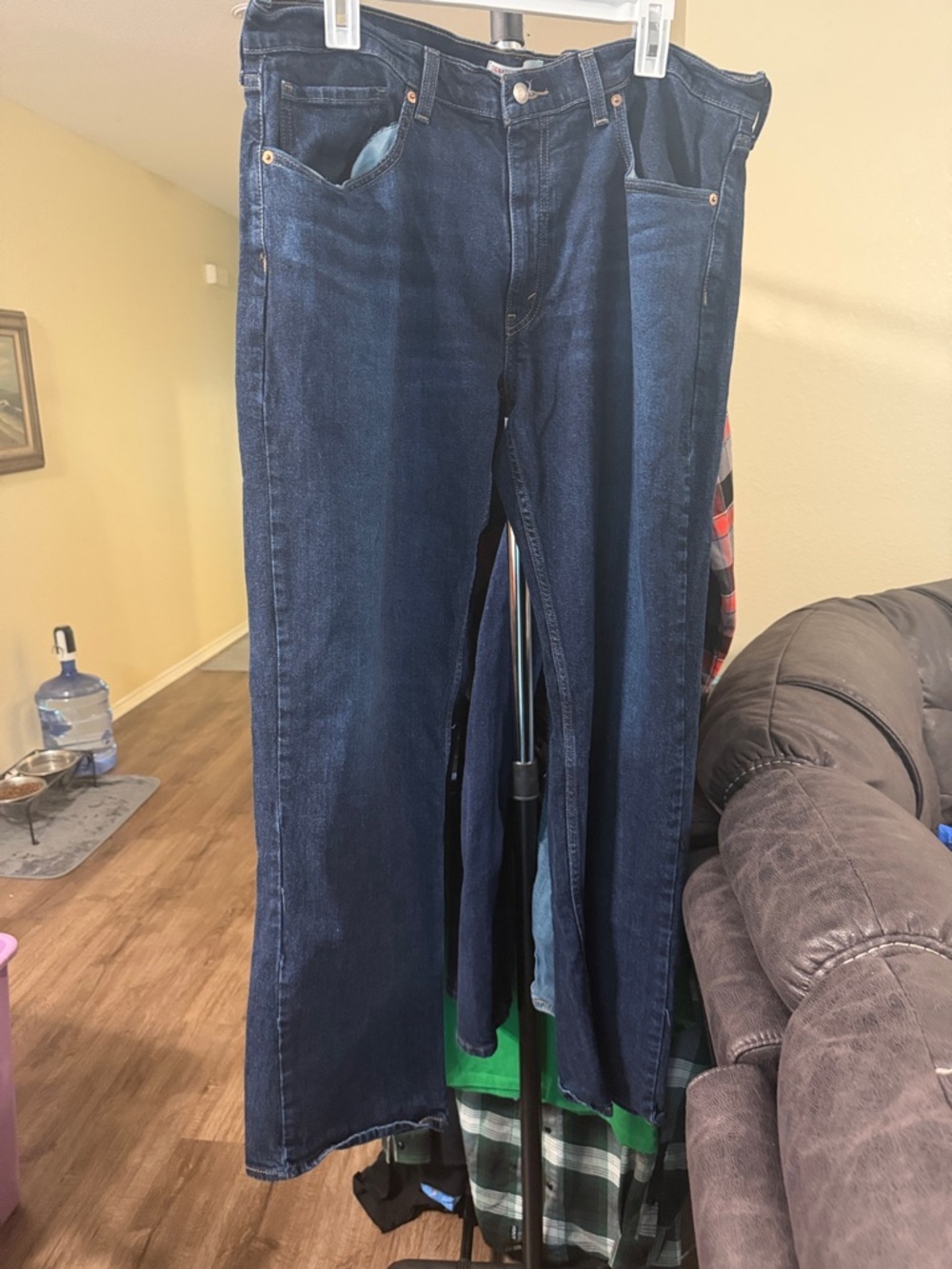 Levi's Men's Dark Blue Bootcut Jeans